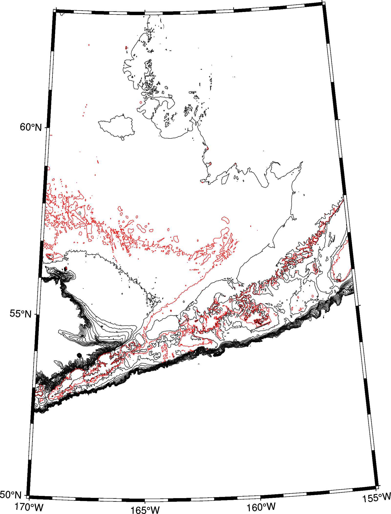 Two Ways To Use Bathymetric Datasets To Generate Bathymetry Contours In ...